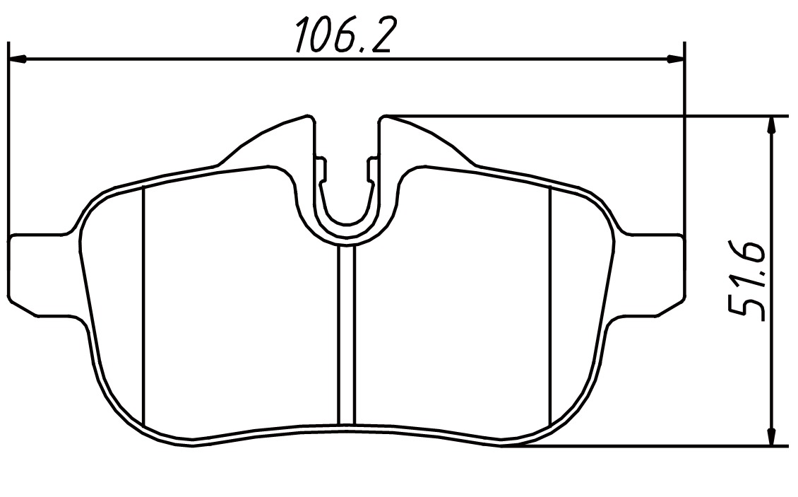 brake pad D1433 for BMW Z4 2009-2010 Z4 sDrive28i 2012-2015 30i 2011