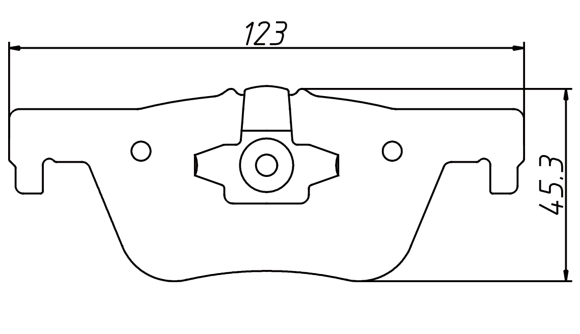 brake pad D1613 for BMW 1 2010- 2 Coupe 2012- 3 3 Touring 2011- 4SERIES 228i 201