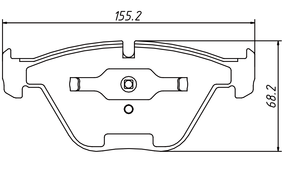 brake pad D918 for BMW 1 Series M 2011 323i 328i 335i 328xi 525i 528i X1 SERIES