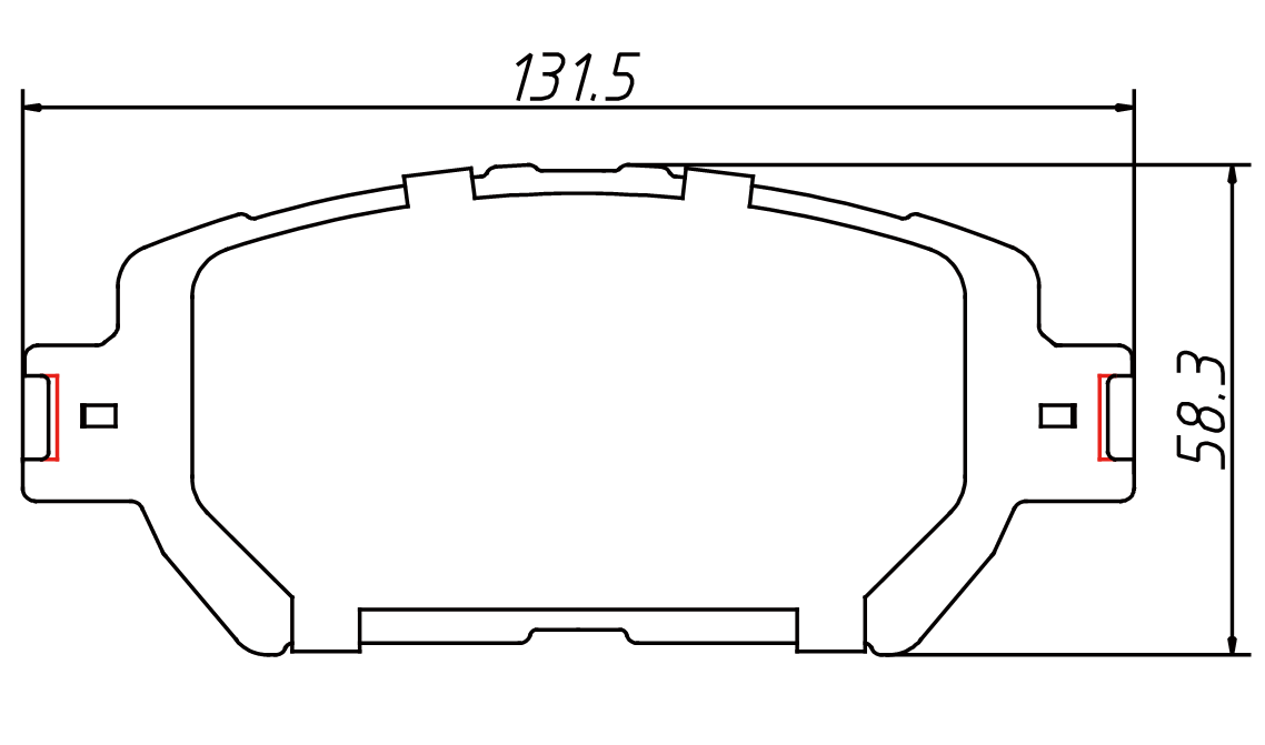brake pad D908 for LEXUS GS300 2006 IS250 C 2014 TOYOTA CAMRY Saloon MARK X I SO