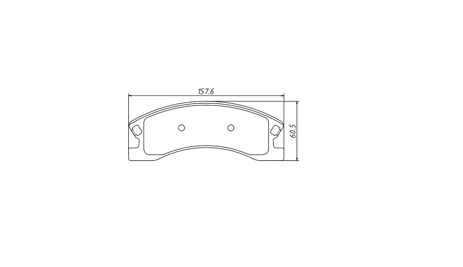 High OE compatibility brake pad D945 for JEEP Grand Cherokee 1999-2004
