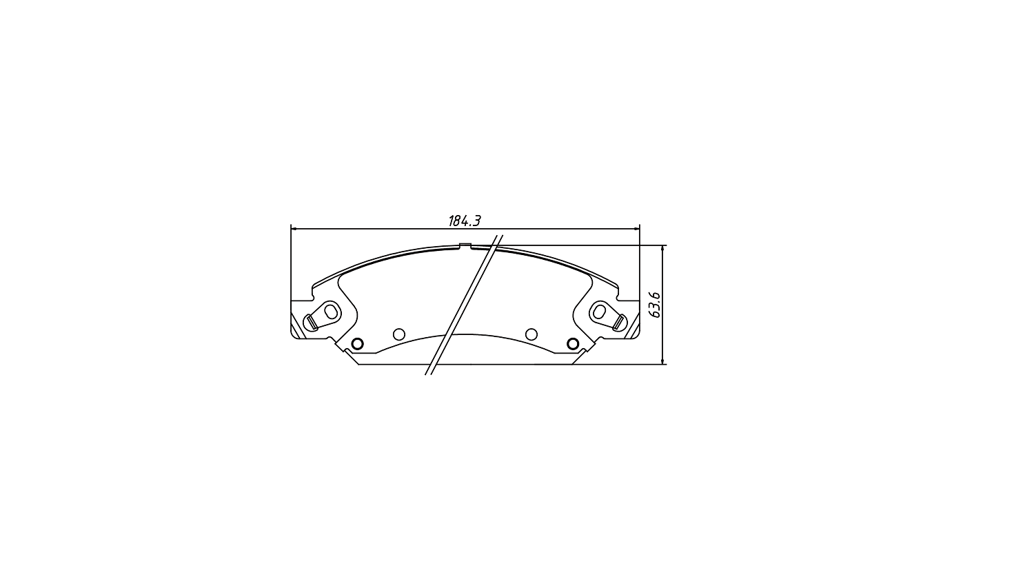 brake pad D1092 for CADILLAC Escalade 2007 CHEVROLET TRUCK SERIES GMC TRUCK