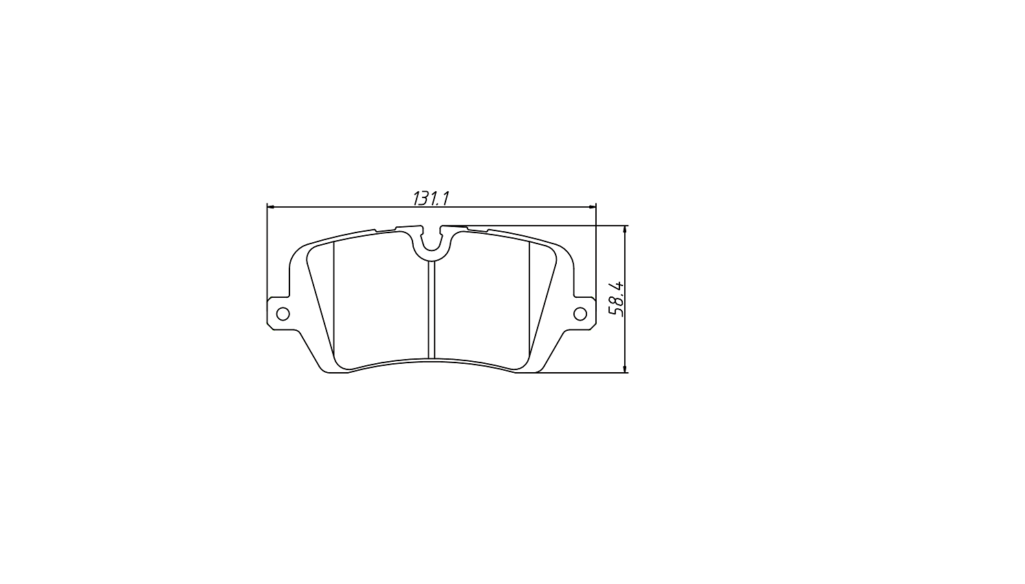 brake pad D1692 for LAND ROVER Range Rover Sport Supercharged 2014