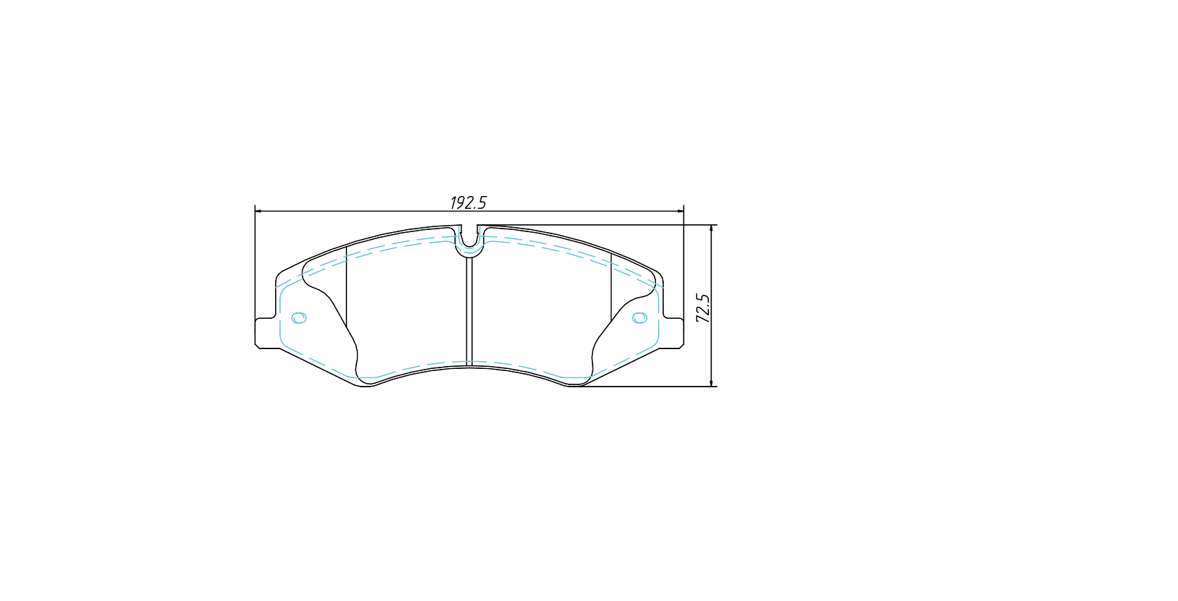 brake pad D1425 for LAND ROVER LR4 2010 Range Rover 2010-2012 Range Rover Sport