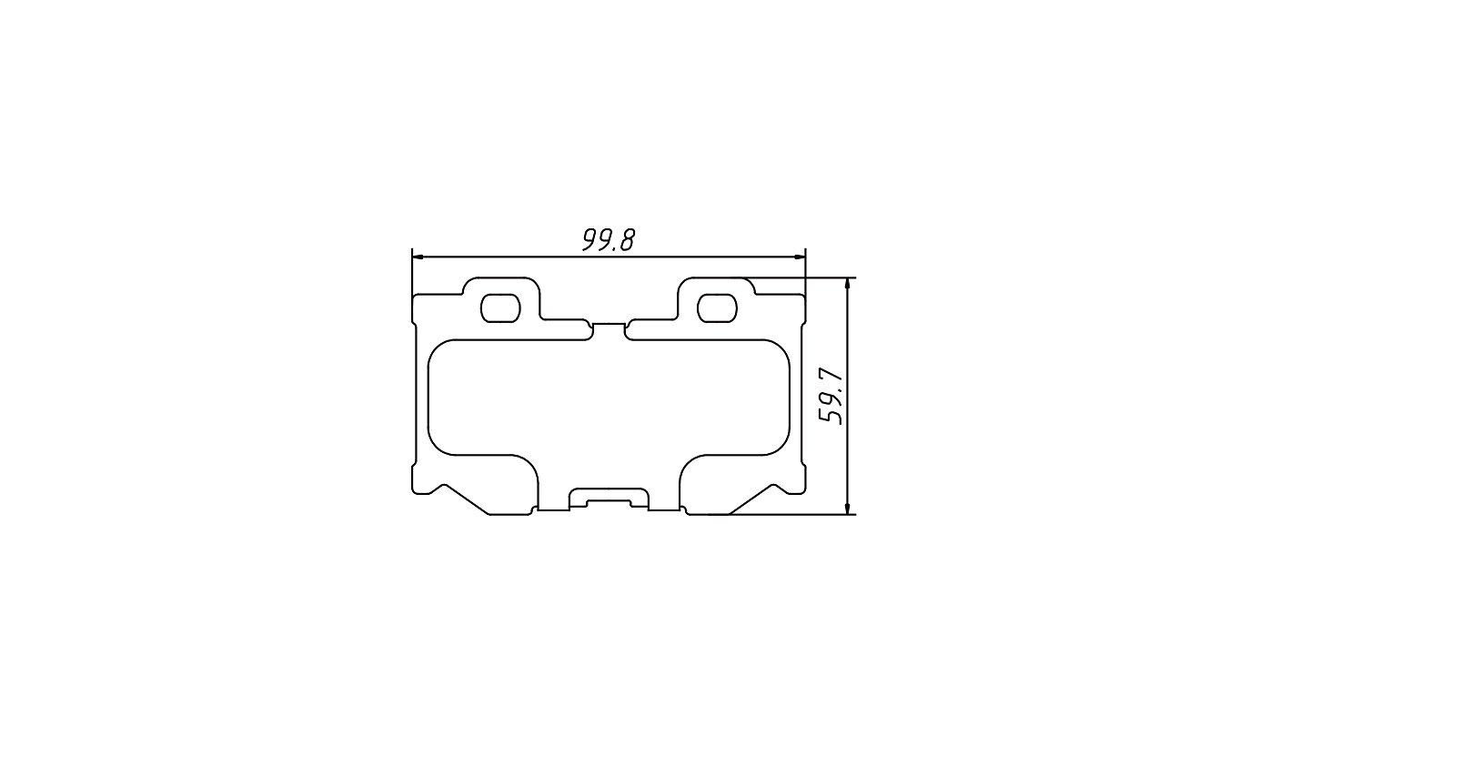 brake pad D1347 for INFINITI FX50 2009-2013 G37 M37 M56 Q50 Q60 Q70 2014 NISSAN