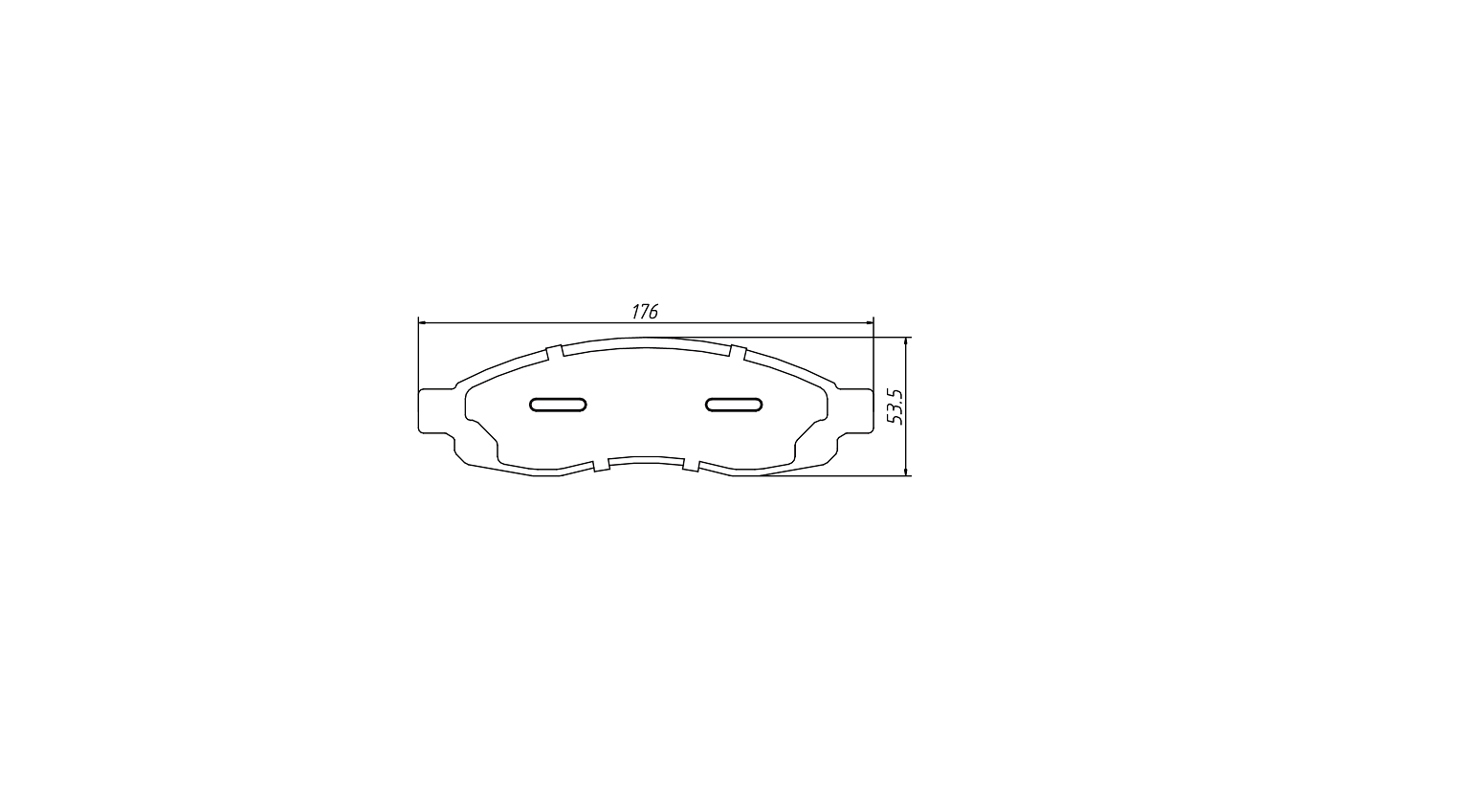 brake pad D1015 for INFINITI QX56 2004-2005 NISSAN Armada 2005 Pathfinder Armada