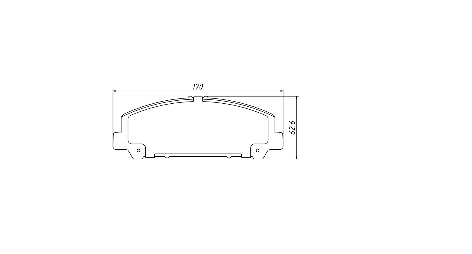 brake pad D1286 for INFINITI QX56 2006-2011 QX80 NISSAN Armada 2007-2011