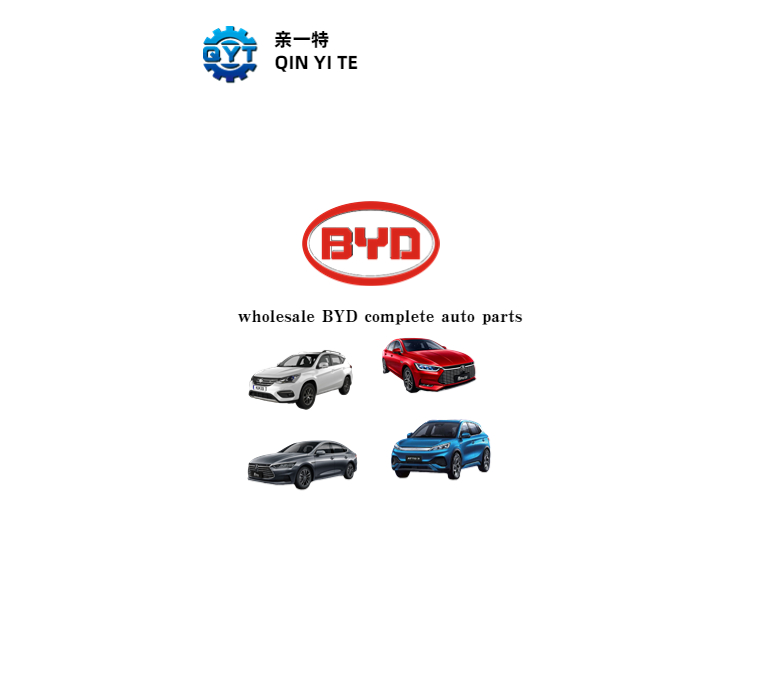 Specialized wholesale BYD complete auto parts and other spceific products